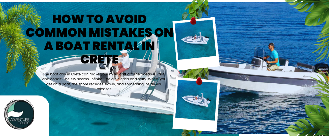 How to Avoid Common Mistakes on a Boat Rental in Crete